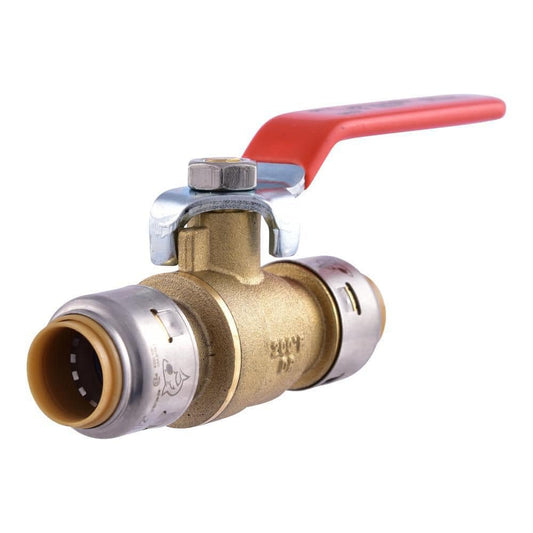 SharkBite Max 1/2 in. Brass Push-to-Connect Ball Valve