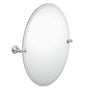 26" Tall Tilting Oval Mirror from the Glenshire Collection